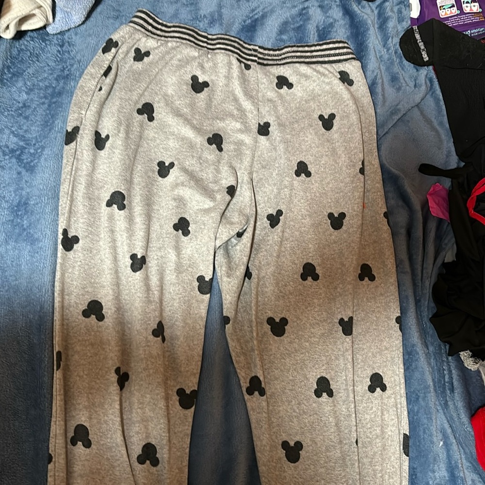 Mickey Mouse logo pajama pants